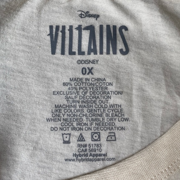 Maurice’s Disney Plus Size Define Bad Classic Fit Graphic t Shirt Size 0X - Picture 5 of 6